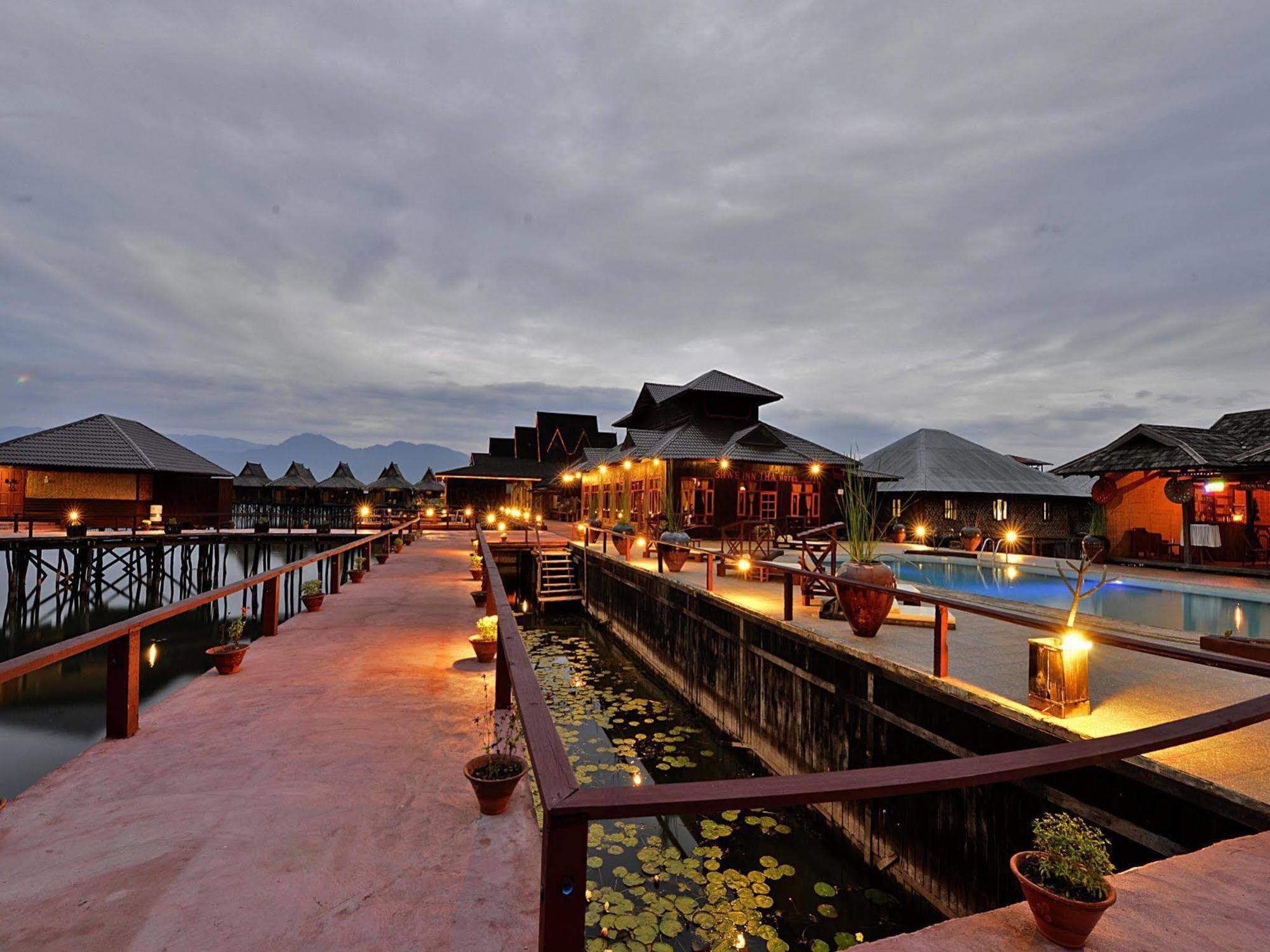 Shwe Inn Tha Floating Resort Inle Lake Exterior photo